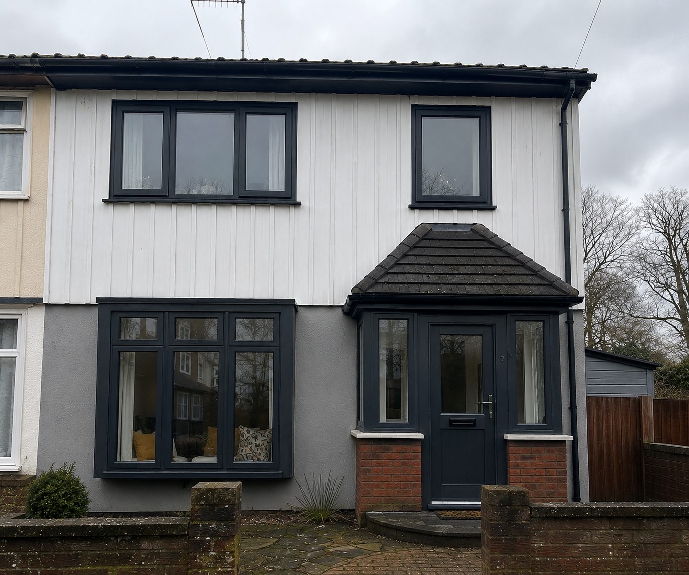 Debden exterior after renovation