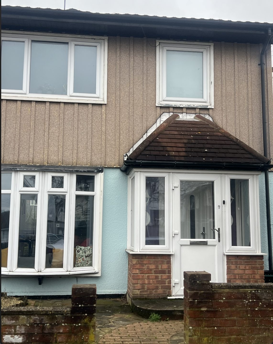 Debden exterior before renovation